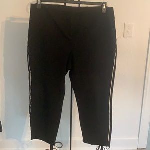 Alfani ankle pants with side pin stripe